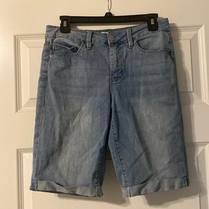 Royalty for me long denim shorts size 6